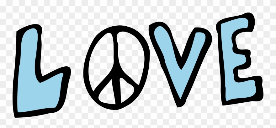 Love And Peace Clipart