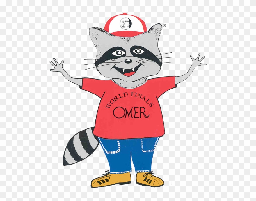 Omer The Racoon Clipart