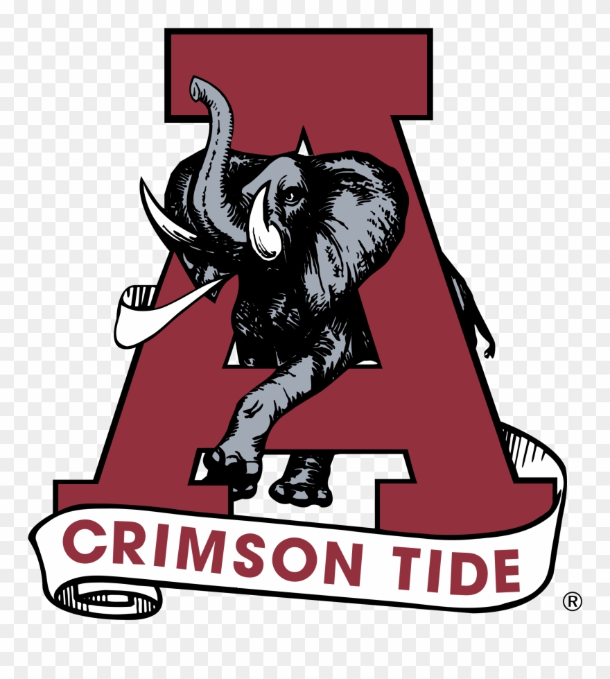 Alabama Crimson Tide Logo Png Transparent Clipart