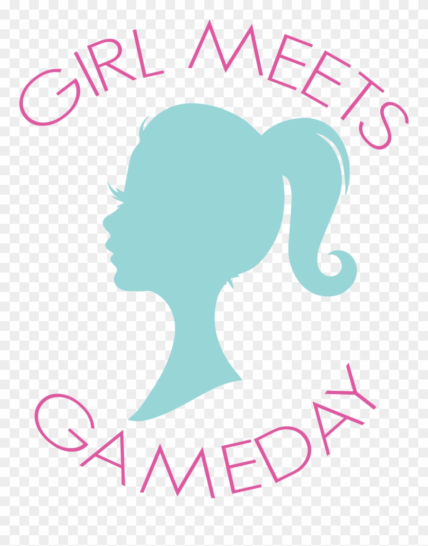 New Girl Meets Gameday Logo Girl Meets Gameday Alabama Clipart
