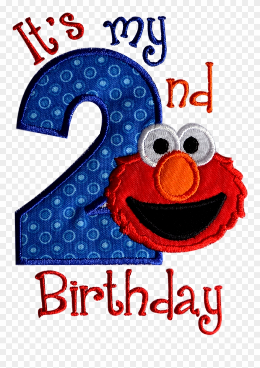 Elmo Birthday Clip Art - Png Download