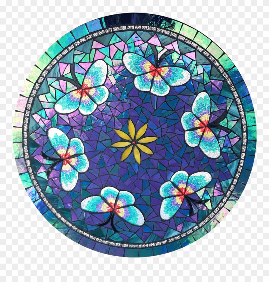Butterfly-circle Clipart