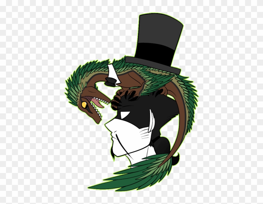 Father Time And Rewind The Raptor Clipart