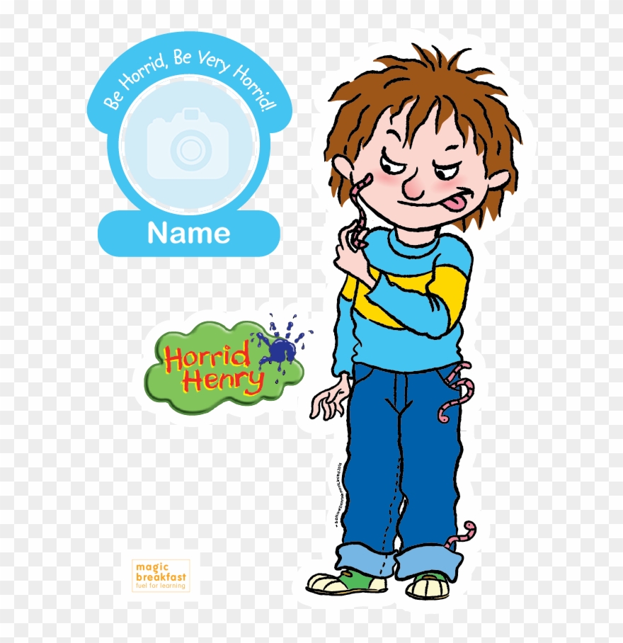 Horrid Henry T-shirt Clipart