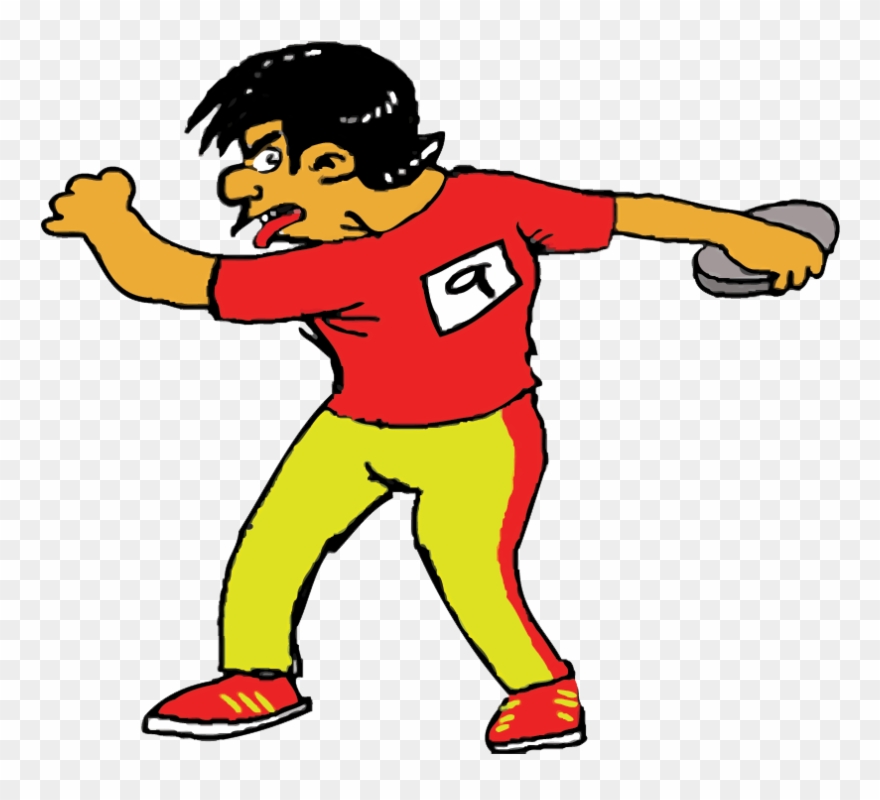 Clip Art Kali Ini Merupakan Kartun Bertemakan Sukan - Png Download