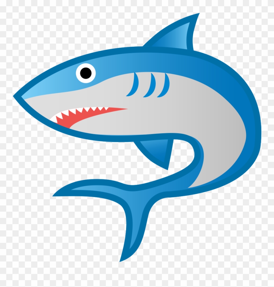 Clip Art Shark Icon - Png Download