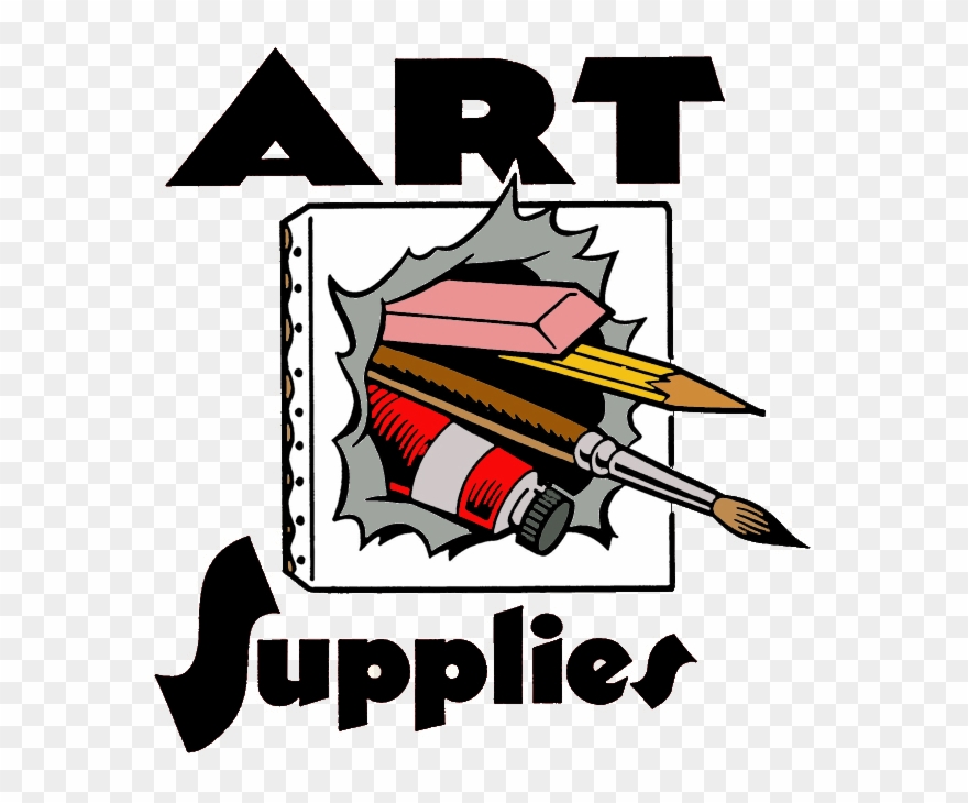 ﻿a Selection Of Art Supplies Available Locally At Clipart
