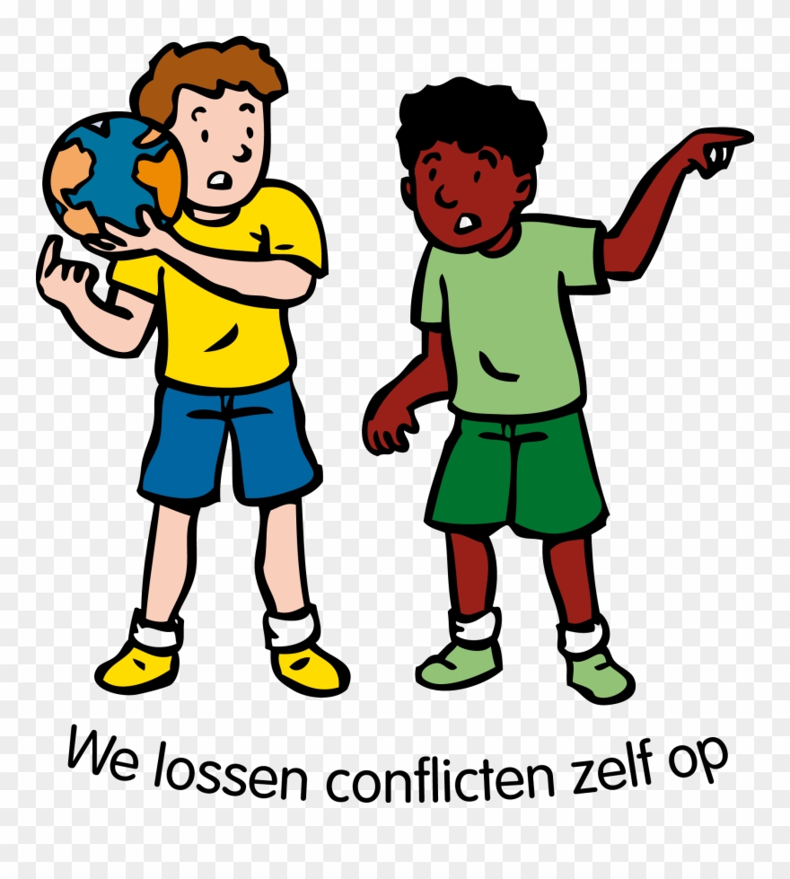 We Lossen Conflicten Zelf Op Clipart