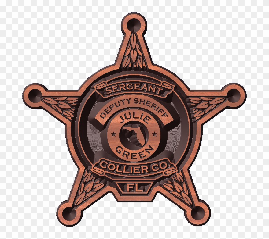 Sheriff's Badge Sign Clipart