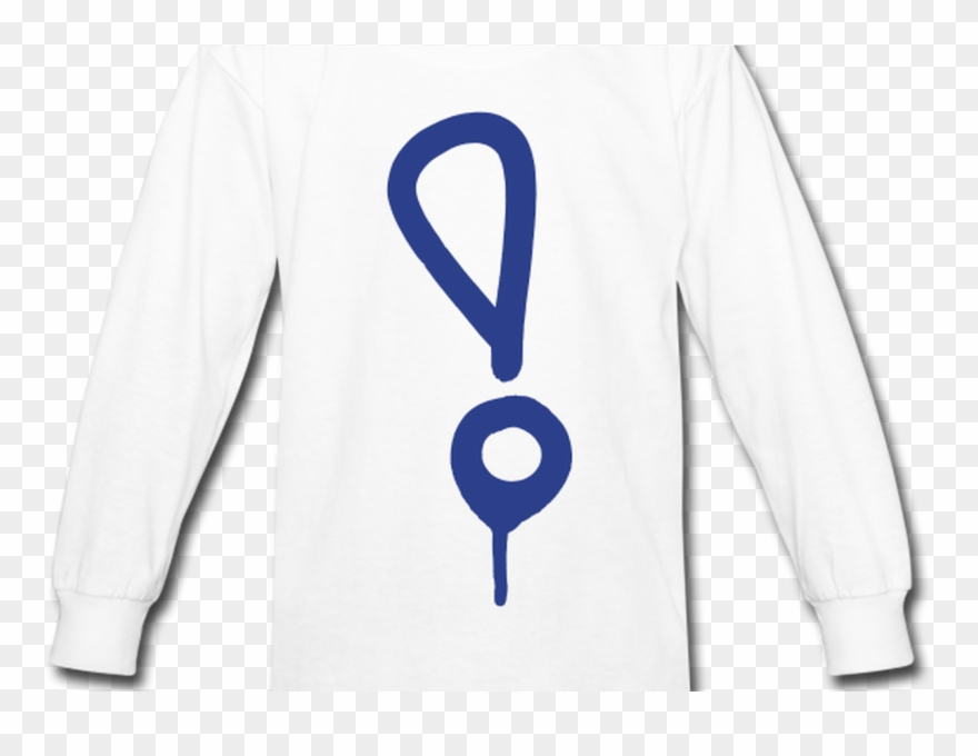 Exclamation Mark Symbol Unisex Graffiti Paint Splatter Clipart