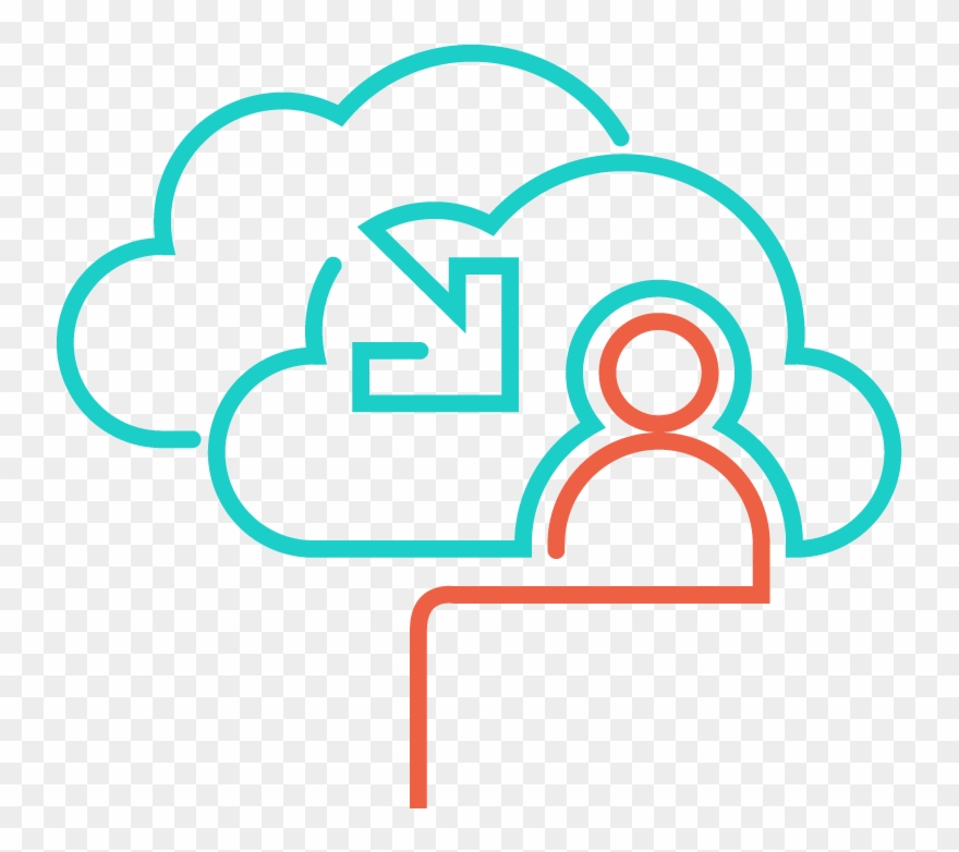 Icon Line Color Cloud Advisory And Migration Solutions2 Clipart