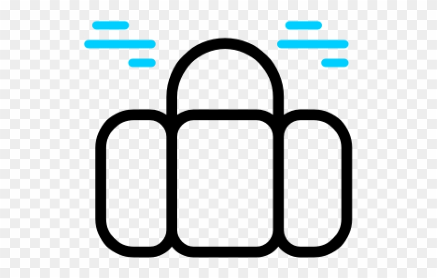An Illustration Of A Travel Bag Clipart