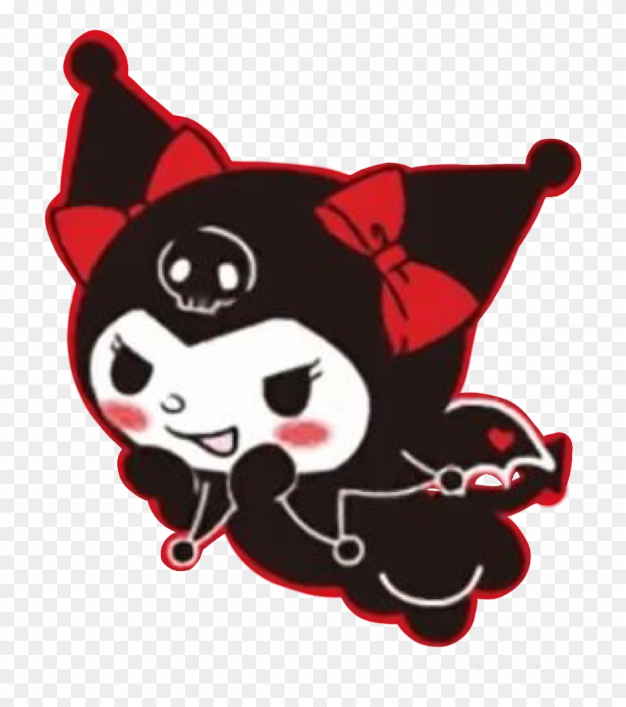 I Made This Transparent Kuromi Kuromisticker Sanrio Clipart