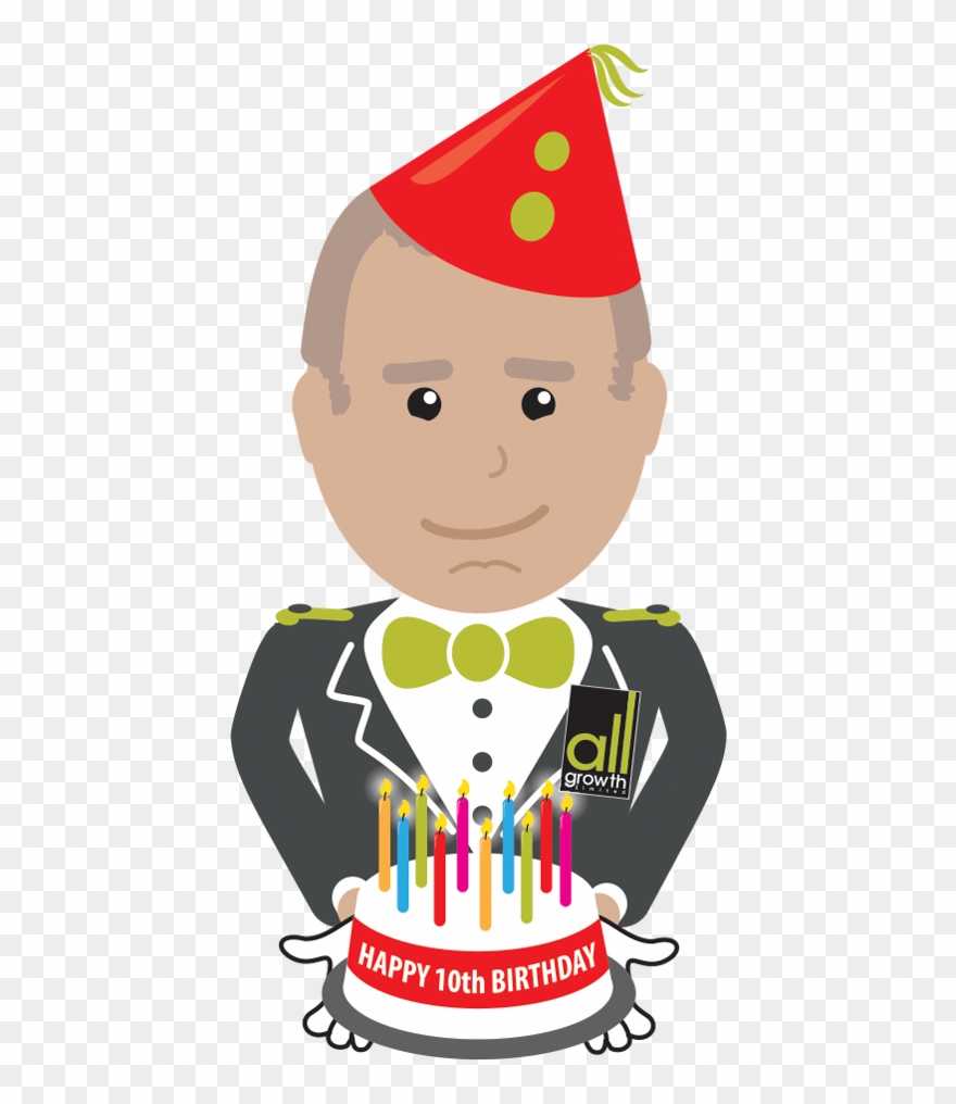 10th Birthday Cake Clipart