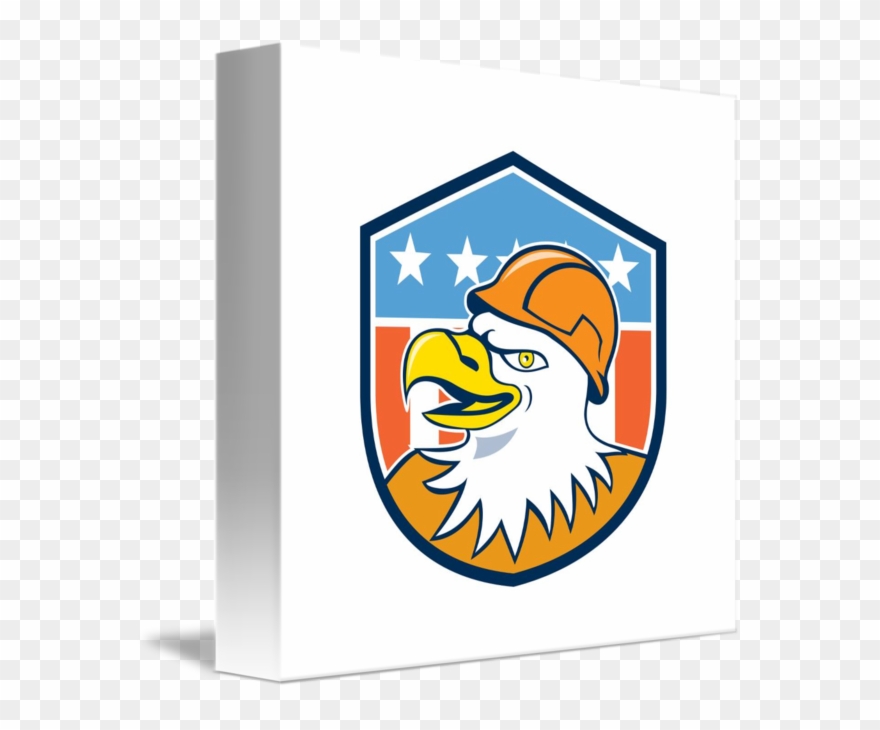 Bald Eagle Construction Clipart