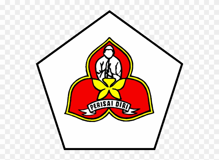 Keluarga Silat Nasional Indonesia Perisai Diri Clipart