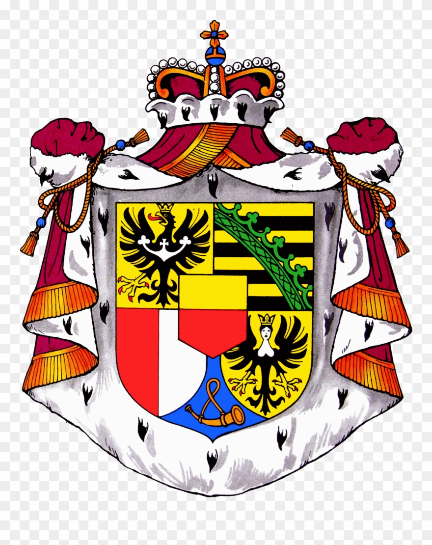 Crest With Royal Cape Clipart