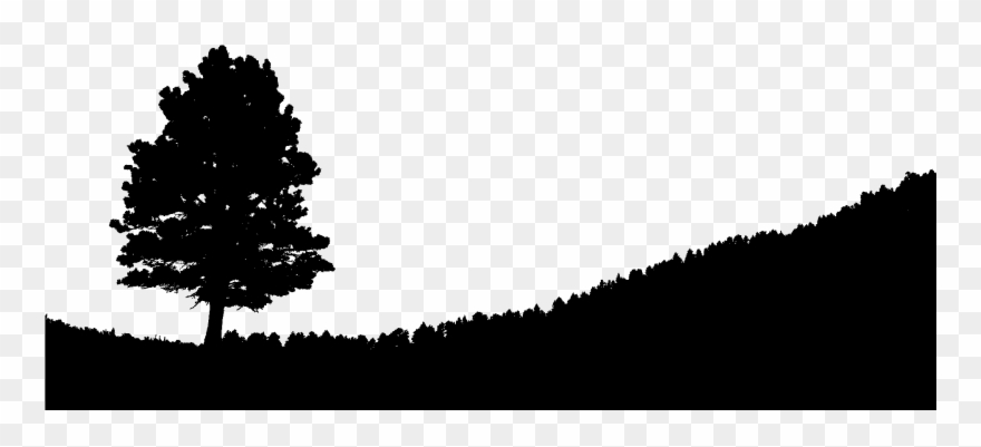 Hill Silhouette At Getdrawings Clipart