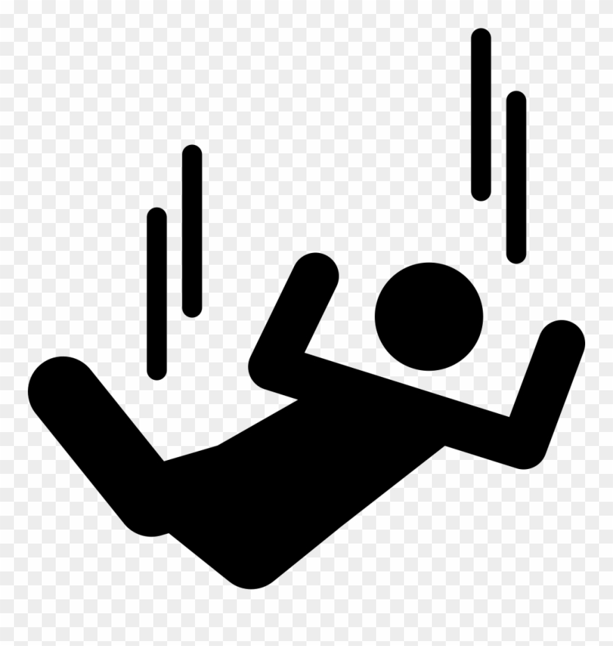 Falling Silhouette Png Clipart