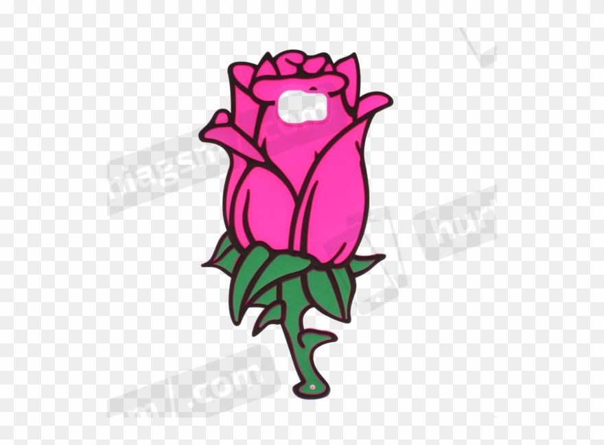 Case 3d Rose Samsung S6 Pink Clipart