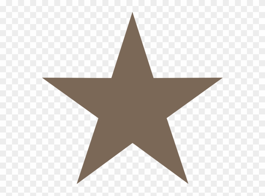 Star Clipart Burgundy - Png Download