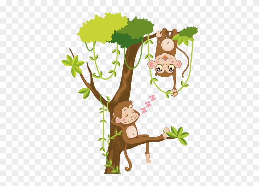 Stickers Jungle On Decoration D Interieur Moderne Sticker Clipart