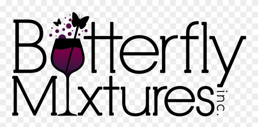 Butterfly Mixtures Is Based On The Joy Of Being A Bartender Clipart