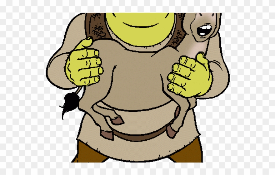 Shrek Clipart Mule - Png Download