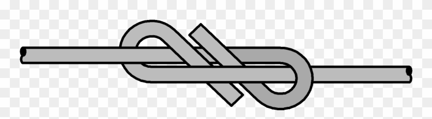 Picture Of Figure 8 Eight Fencing Knot Clipart