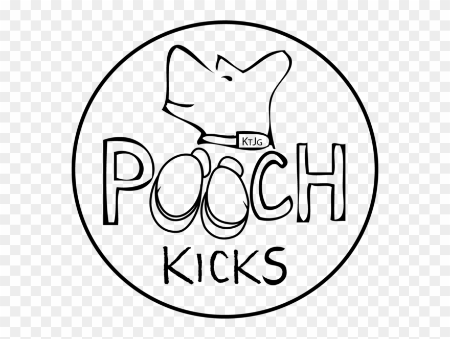Pooch Kicks Clipart