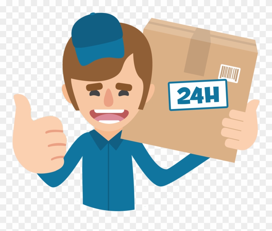 Delivery Courier Dhl Express Service E-commerce Clipart