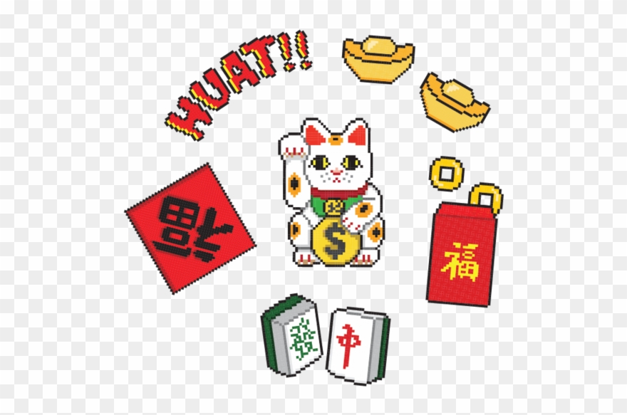 Chinese New Year Tattoo Pack Clipart