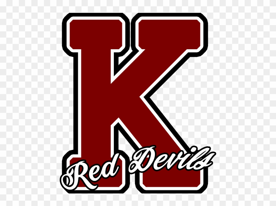 K With Red Devils Clipart