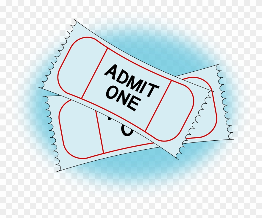 Movie Ticket Clip Art , Png Download Transparent Png