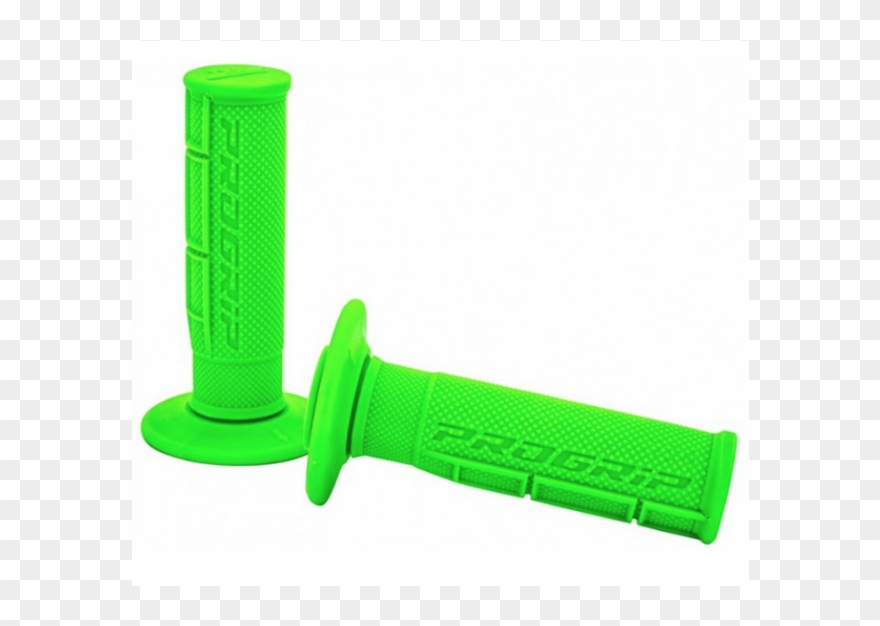 Manopola Pro Grip Cross Enduro 794 Fluorescente Verde Clipart