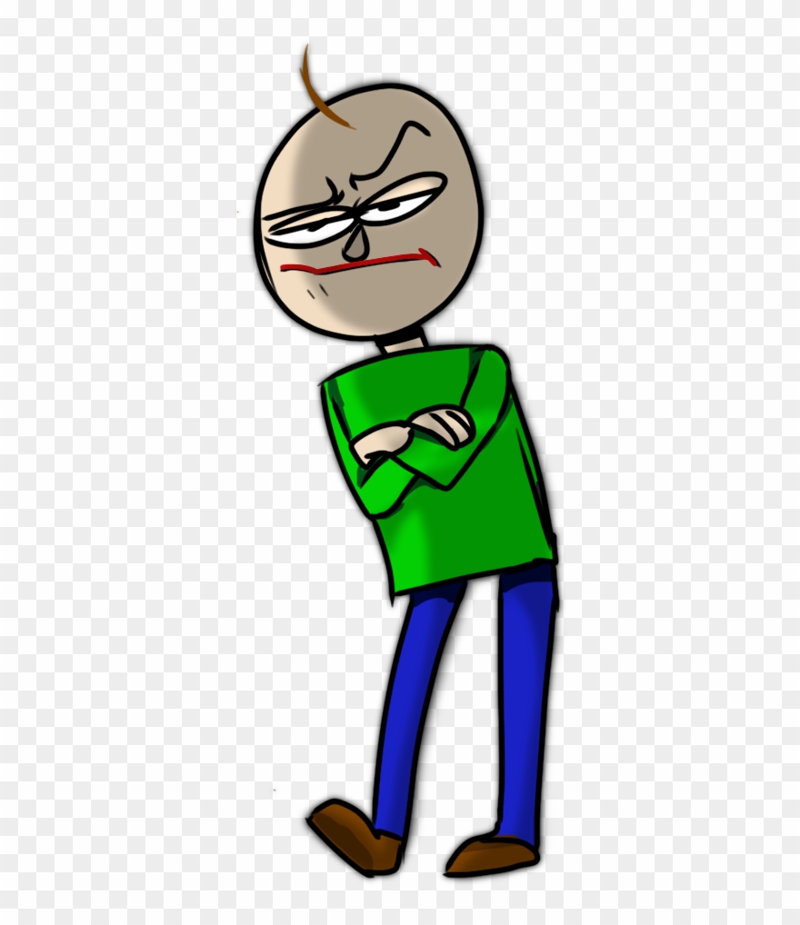 Baldi's Basics Bald Man Clipart