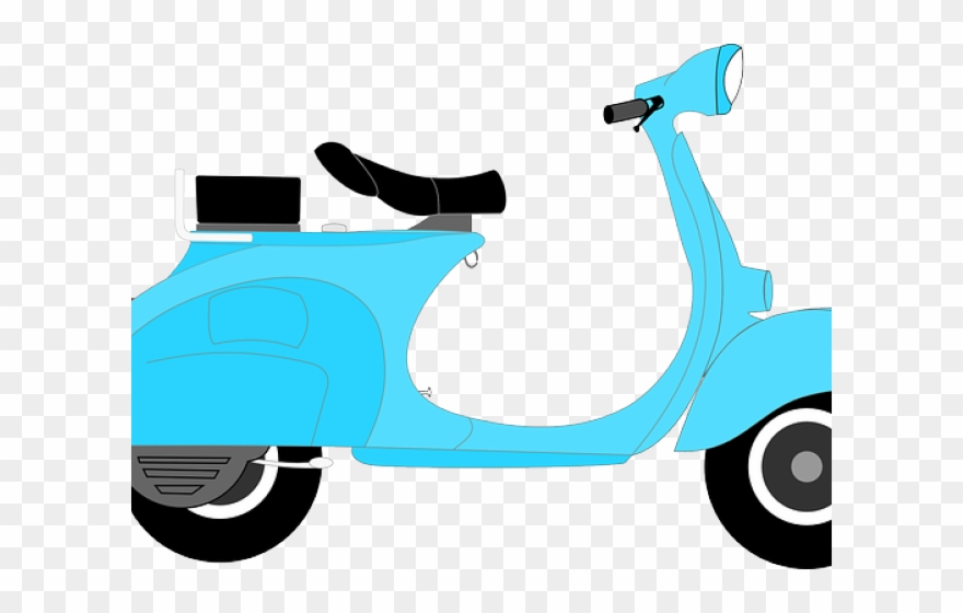 Scooter Clipart Complete - Png Download
