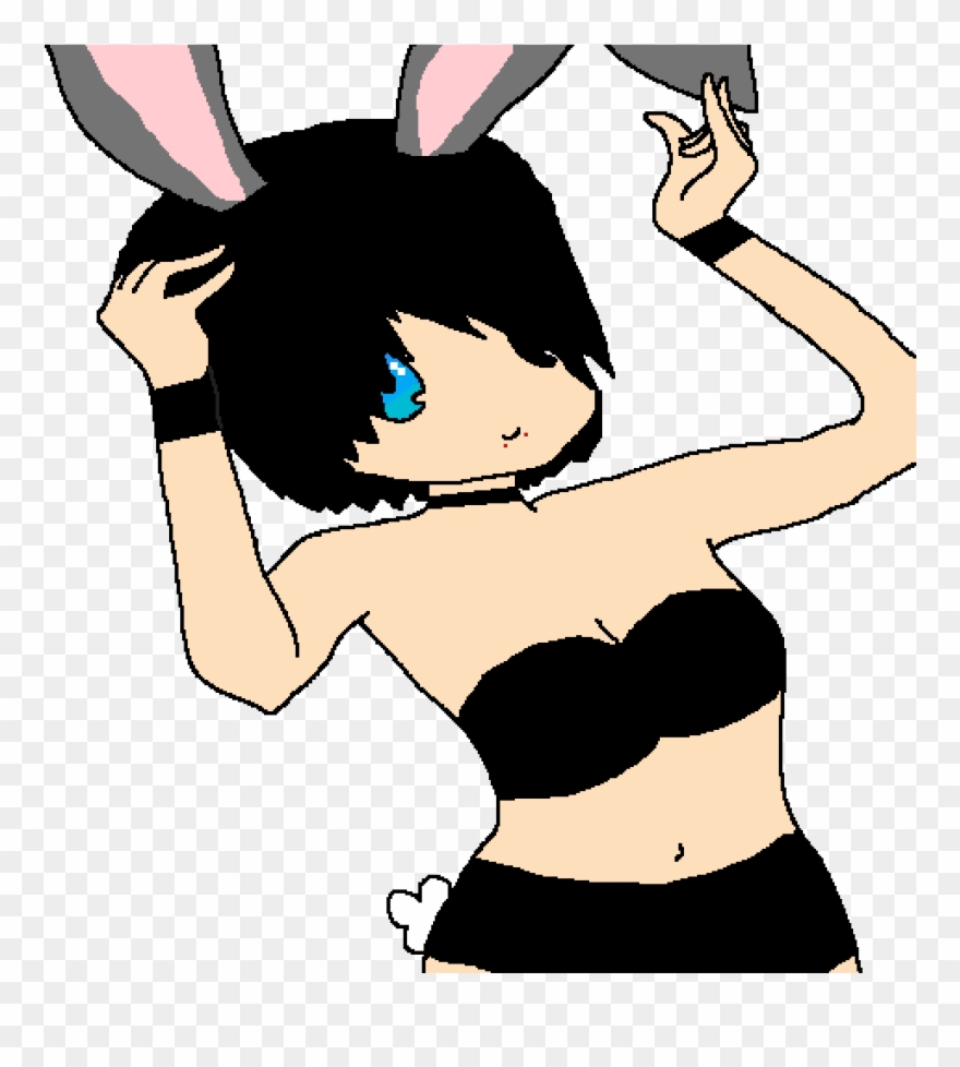 Playboy Bunny Female Version Clipart