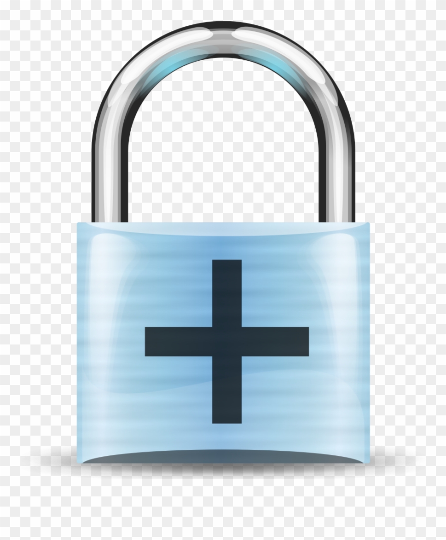 D Lock Satety Clipart
