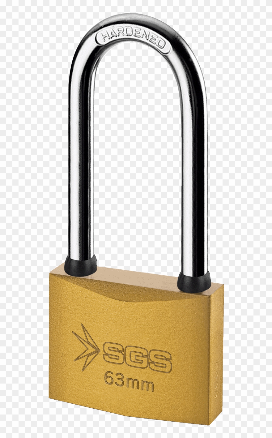 Sgs1353 63mm Uzun Kanca Sari Boyali Asma Ki̇li̇t Clipart