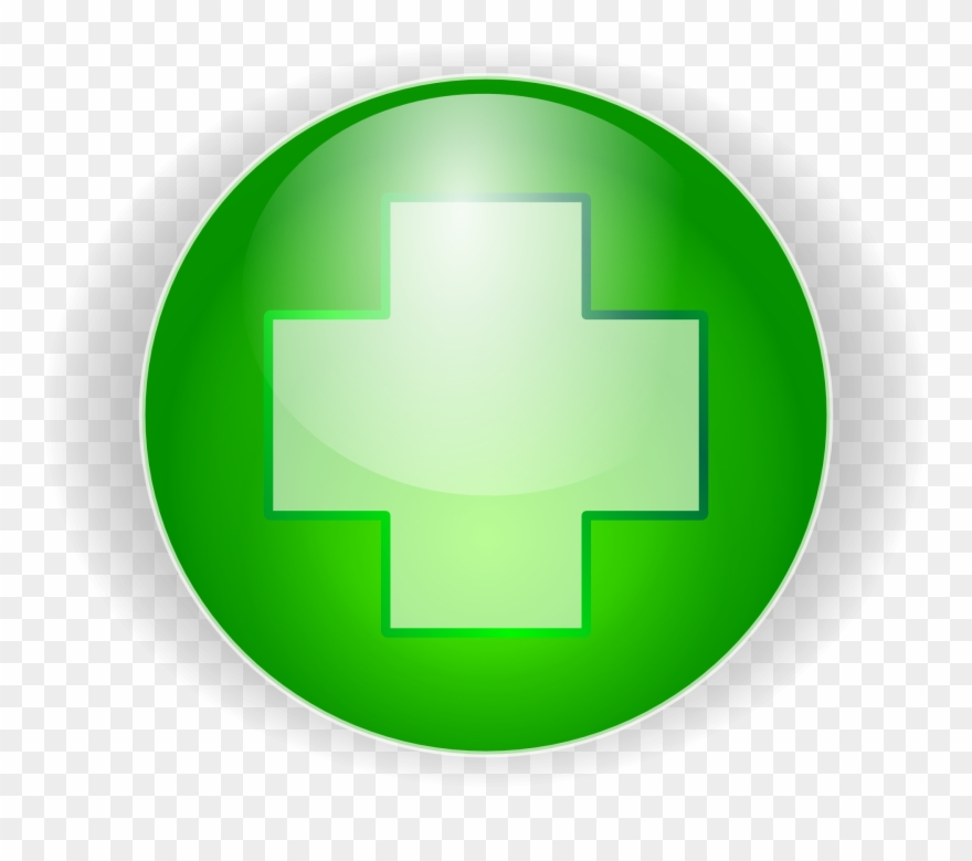 Green Cross Medical Ambulance Clipart