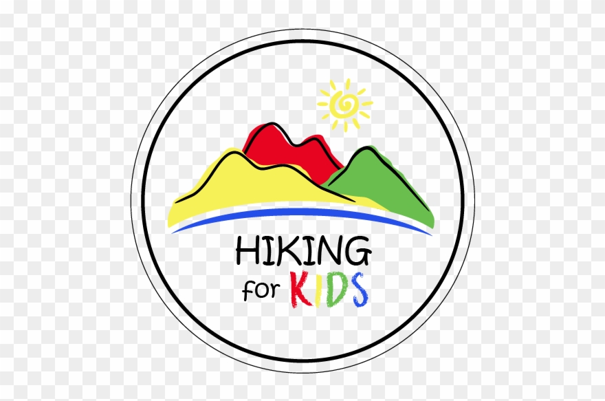 Hiking For Kids Logo Clipart