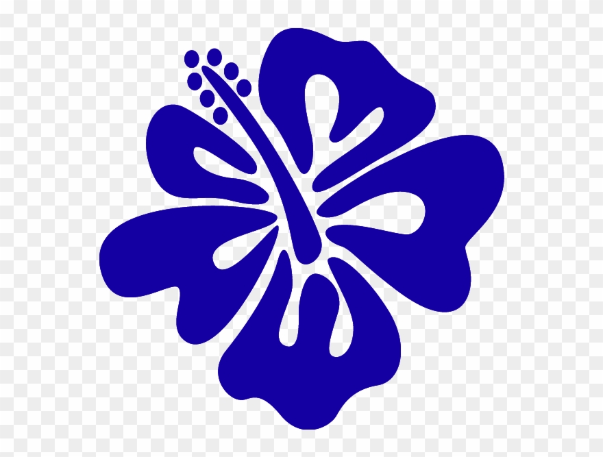 Hibiscus Flower Stickers Clipart