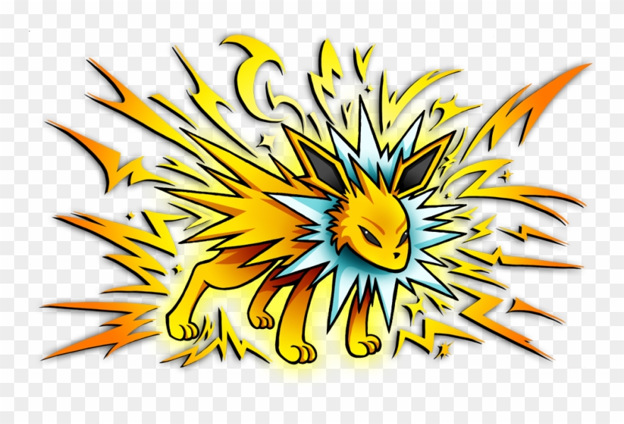 Jolteon Used Discharge By Nekoamine Clipart
