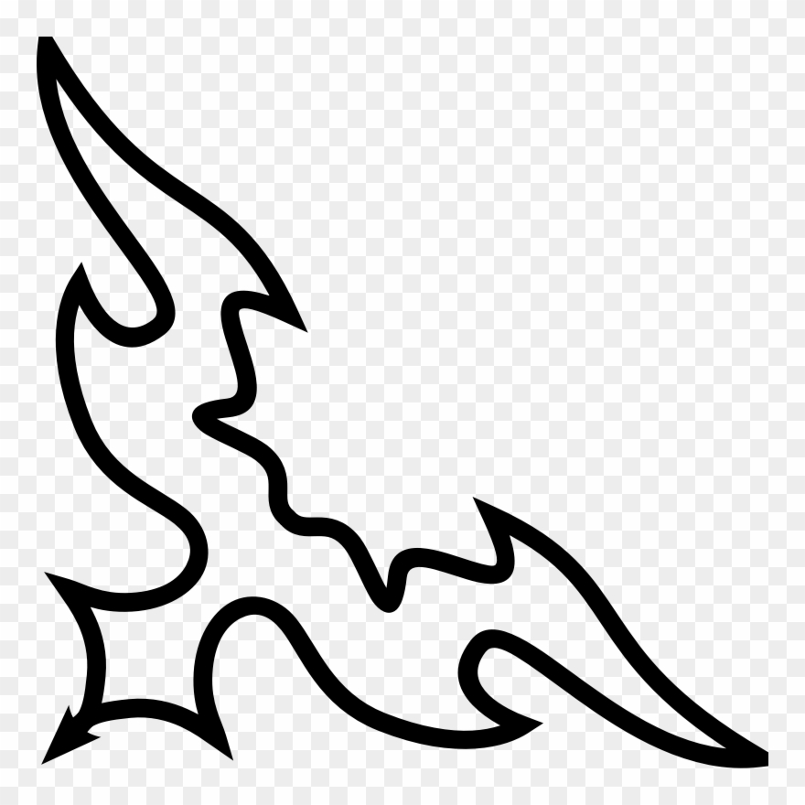 Left Bottom Tribal Clipart