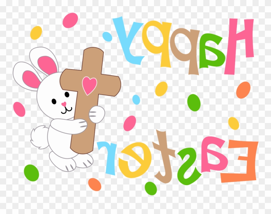 Happy Easter Bunny, Easter Cross, Cross Flag, Jesus Clipart