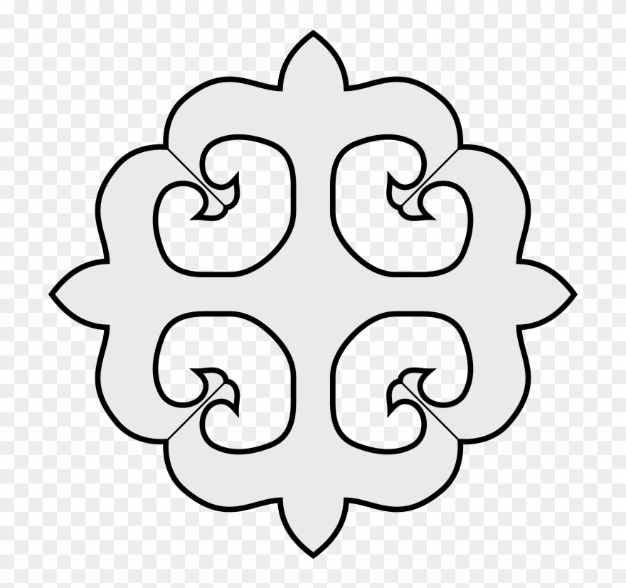 Coa Illustration Cross Boyar Clipart