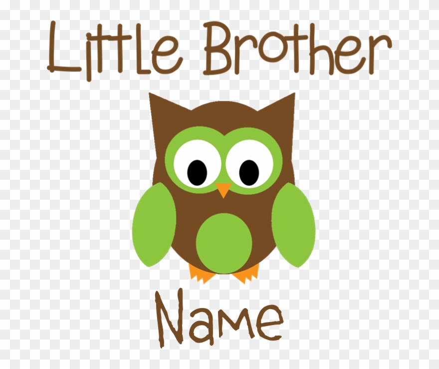Personalized Little Brother Long Sleeve Infant T-s Clipart