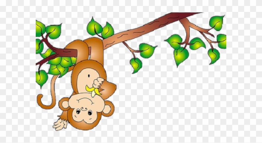 Monkey Clipart Climb - Png Download