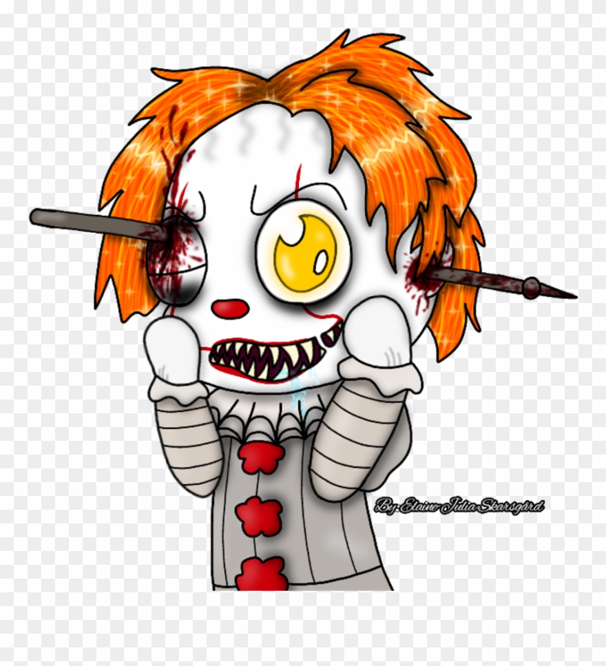 Pennywise Art Digitalart Fanart Pennywisetheclown Penny Clipart